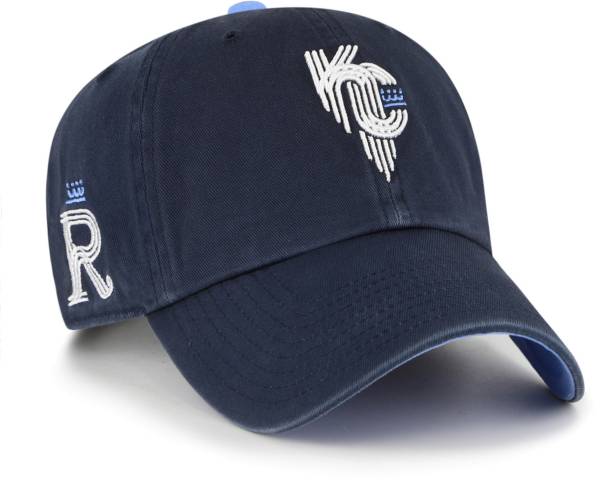 ‘47 Men's Kansas City Royals 2022 City Connect Clean Up Adjustable Hat