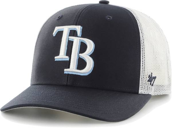 '47 Men's Tampa Bay Rays Navy Adjustable Trucker Hat