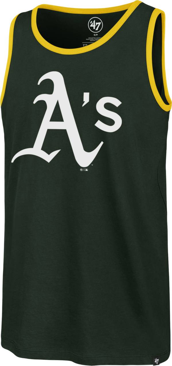 '47 Men's Oakland Athletics Green Rival Tank Top