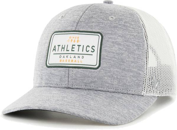 '47 Men's Oakland Athletics Gray Harrington Adjustable Trucker Hat