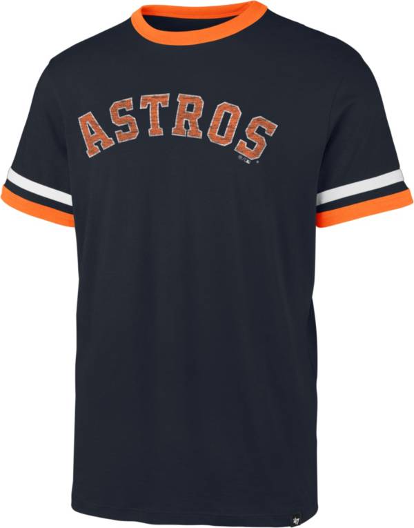 '47 Men's Houston Astros Blue Ringer T-Shirt product image