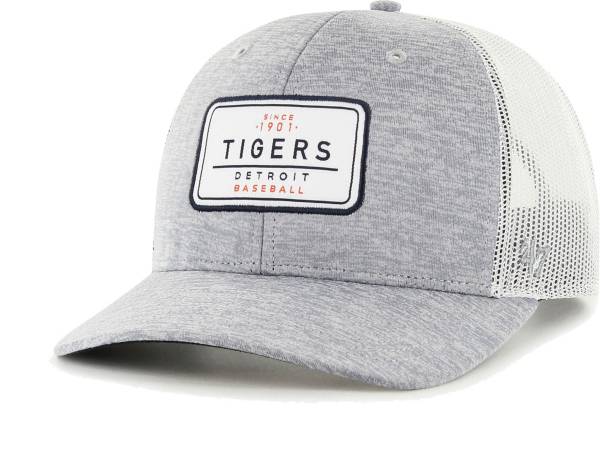 '47 Men's Detroit Tigers Gray Harrington Adjustable Trucker Hat