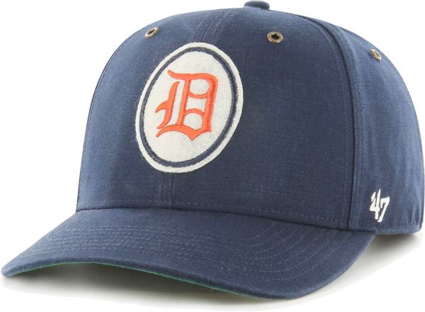 '47 Men's Detroit Tigers Navy Backtrack Adjustable Hat