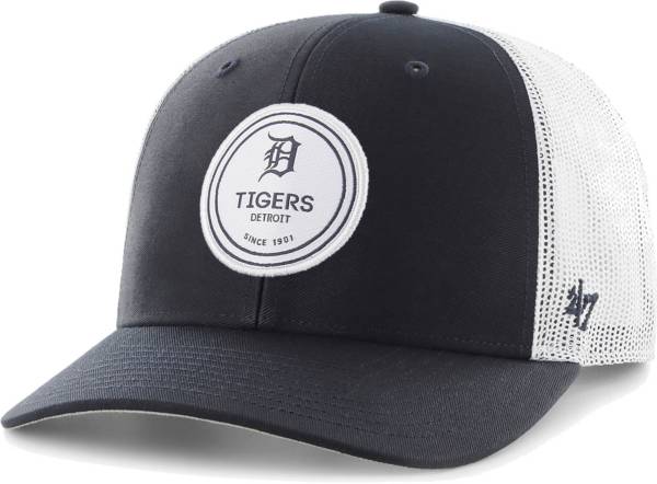 '47 Men's Detroit Tigers Navy Dupree Adjustable Trucker Hat