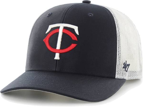 '47 Men's Minnesota Twins Navy Adjustable Trucker Hat