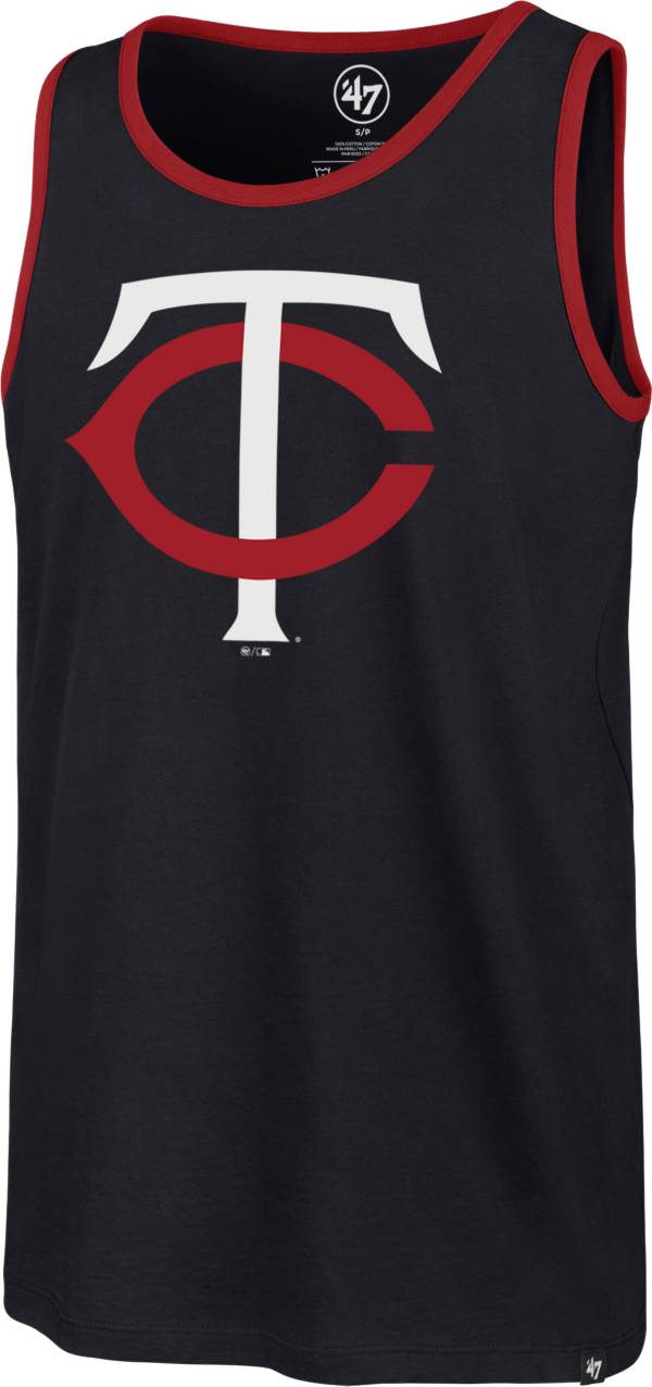 '47 Men's Minnesota Twins Navy Rival Tank Top