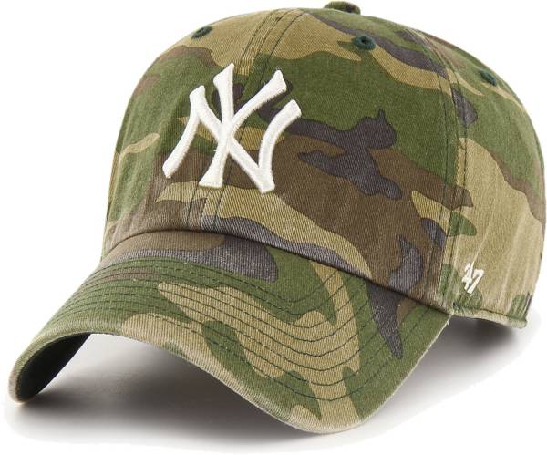 '47 Men's New York Yankees Camo Clean-Up Adjustable Hat