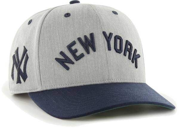 '47 Men's New York Yankees Gray Flyout Adjustable Hat