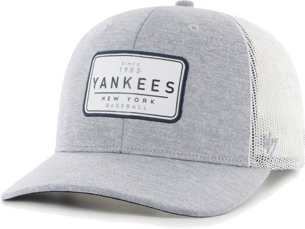 '47 Men's New York Yankees Gray Harrington Adjustable Trucker Hat