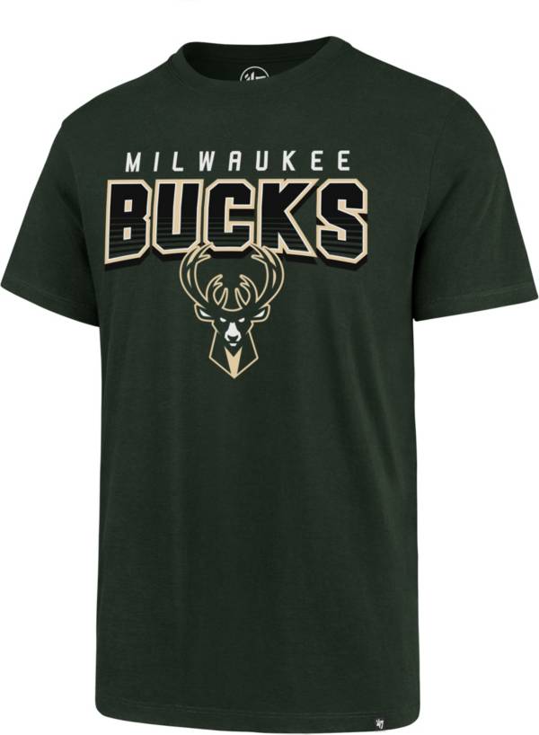 ‘47 Men's Milwaukee Bucks Green T-Shirt