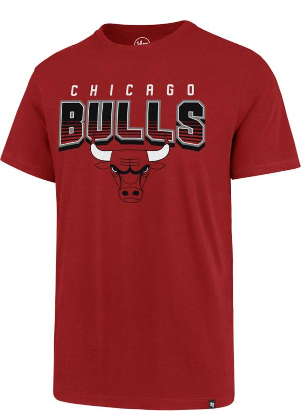 ‘47 Men's Chicago Bulls Red T-Shirt