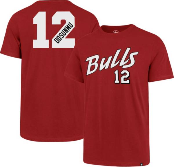 ‘47 Men's Chicago Bulls Ayo Dosunmu #12 Red T-Shirt