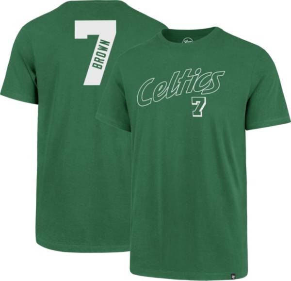 ‘47 Men's Boston Celtics Jaylen Brown #7 Green T-Shirt product image