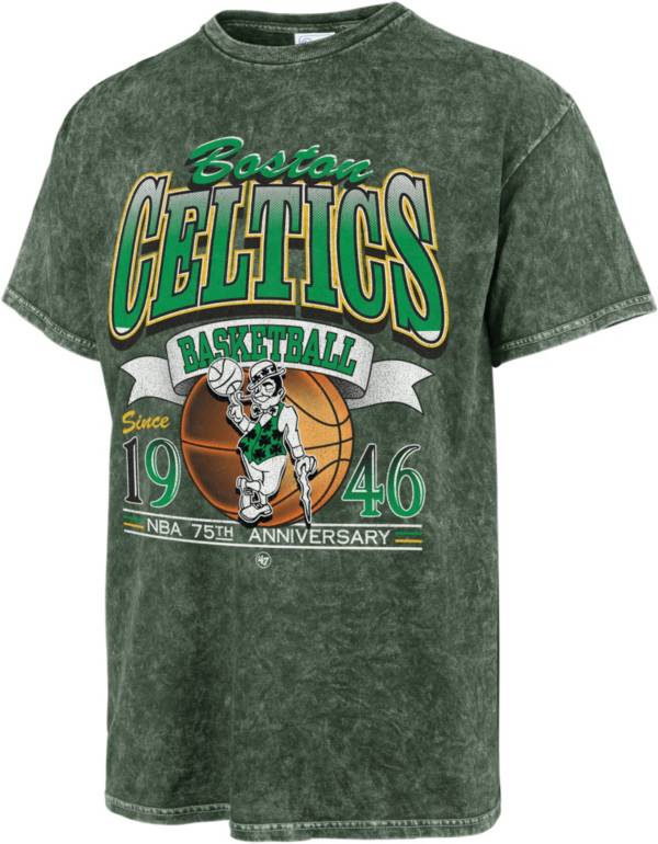 '47 Men's 2021-22 City Edition Boston Celtics Green Tubular T-Shirt