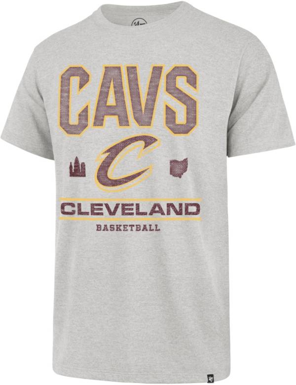‘47 Men's Cleveland Cavaliers Grey T-Shirt