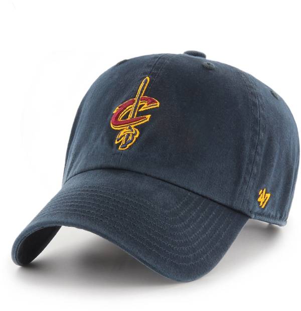 ‘47 Men's Cleveland Cavaliers Navy Clean Up Adjustable Hat