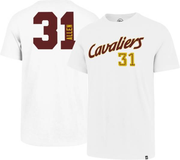 ‘47 Men's Cleveland Cavaliers Jarrett Allen #31 White T-Shirt