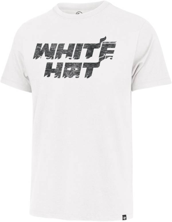 ‘47 Men's Miami Heat White Franklin T-Shirt product image