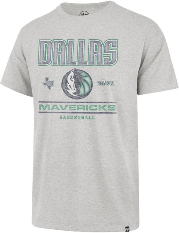 ‘47 Men's Dallas Mavericks Grey T-Shirt