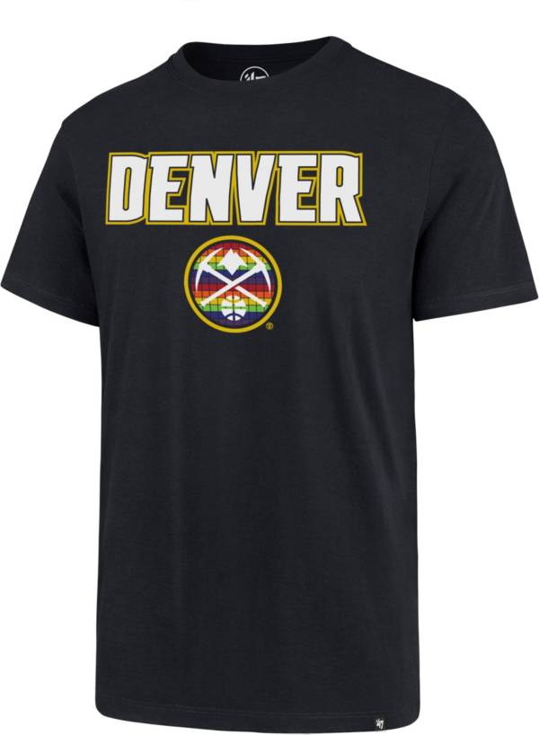 ‘47 Men's Denver Nuggets Navy Pregame Rival T-Shirt