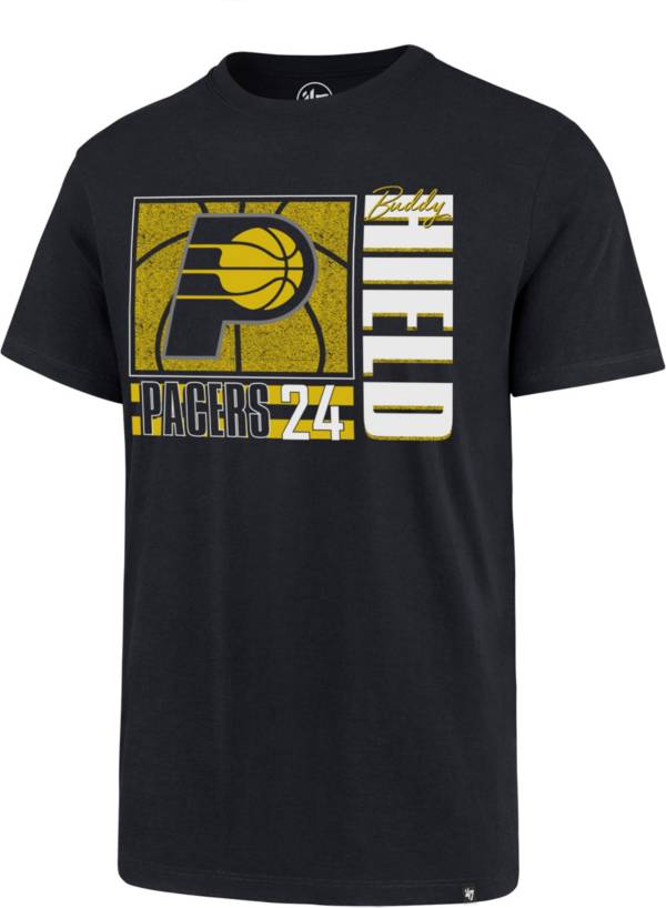 ‘47 Men's Indiana Pacers Buddy Hield #24 Navy Super Rival T-Shirt