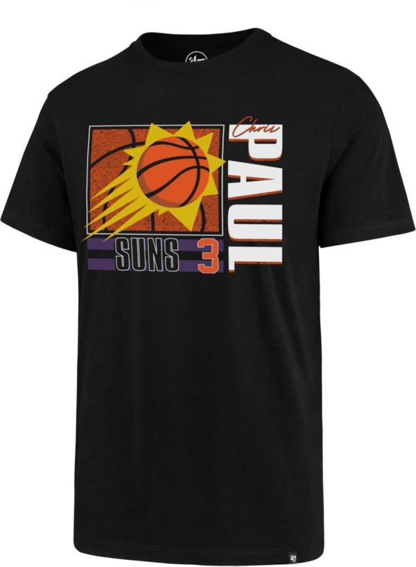 ‘47 Men's Phoenix Suns Chris Paul #3 Black Super Rival T-Shirt product image