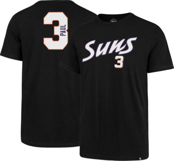 ‘47 Men's Phoenix Suns Chris Paul #3 Black Super Rival T-Shirt