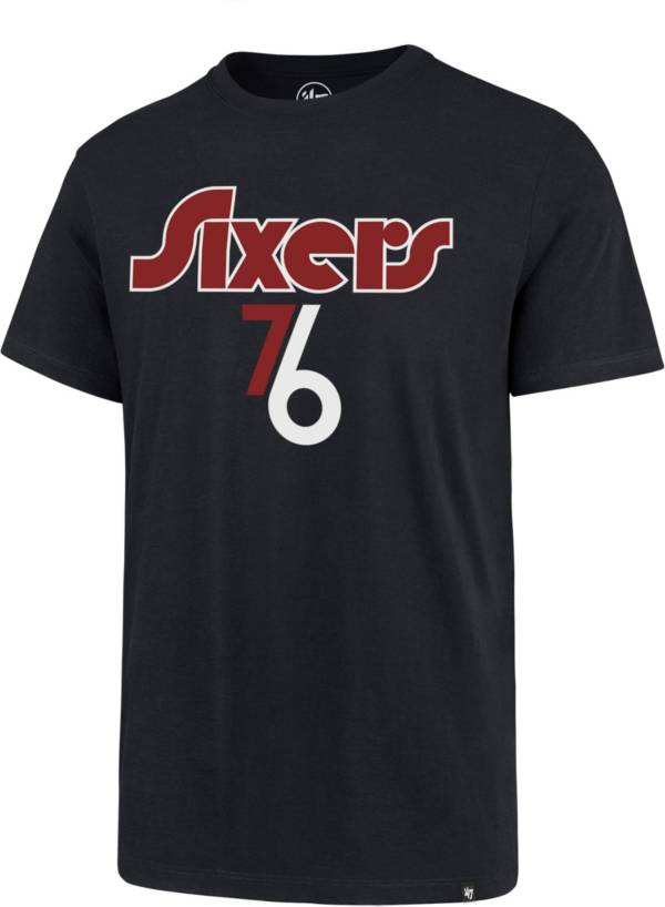 ‘47 Men's Philadelphia 76ers Navy Pregame Rival T-Shirt product image