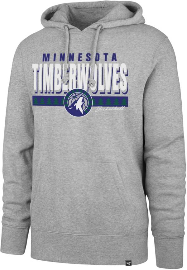 '47 Men's Minnesota Timberwolves Grey Headline Hoodie