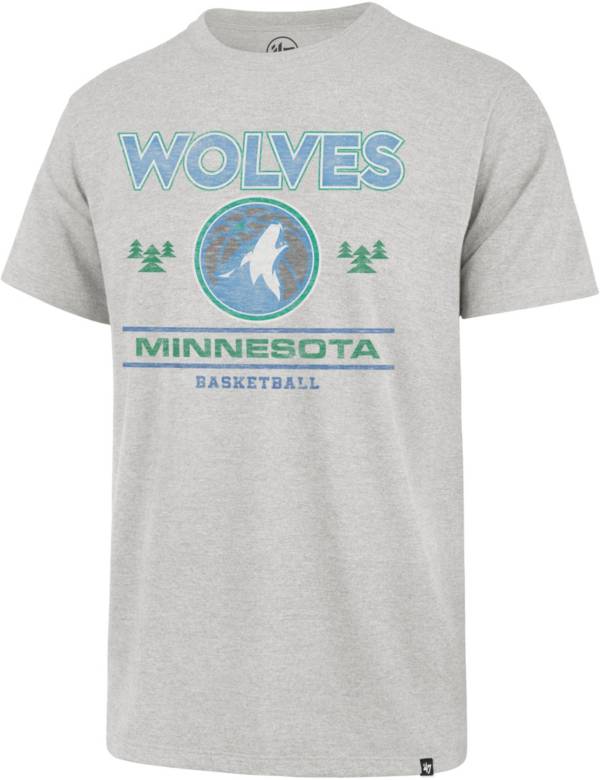 ‘47 Men's Minnesota Timberwolves Grey T-Shirt