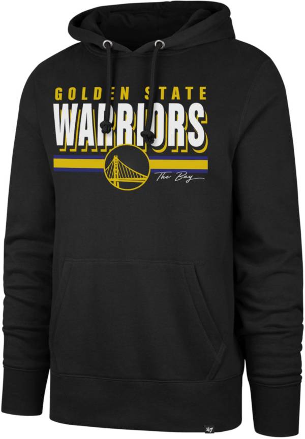 '47 Men's Golden State Warriors Black Headline Hoodie