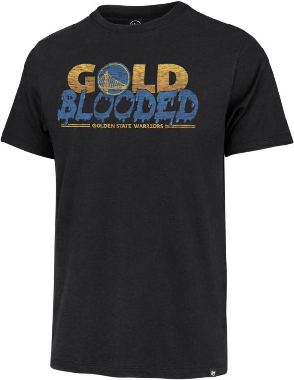 ‘47 Men's Golden State Warriors Black Franklin T-Shirt