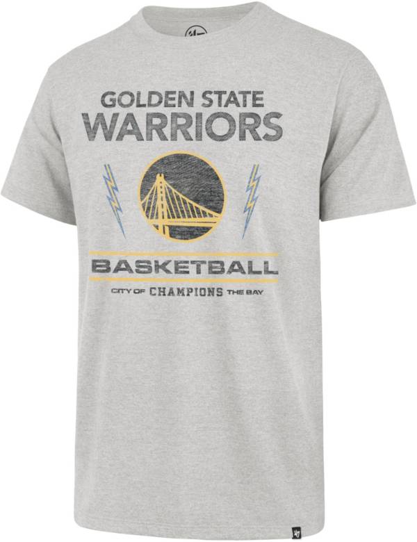 ‘47 Men's Golden State Warriors Grey T-Shirt