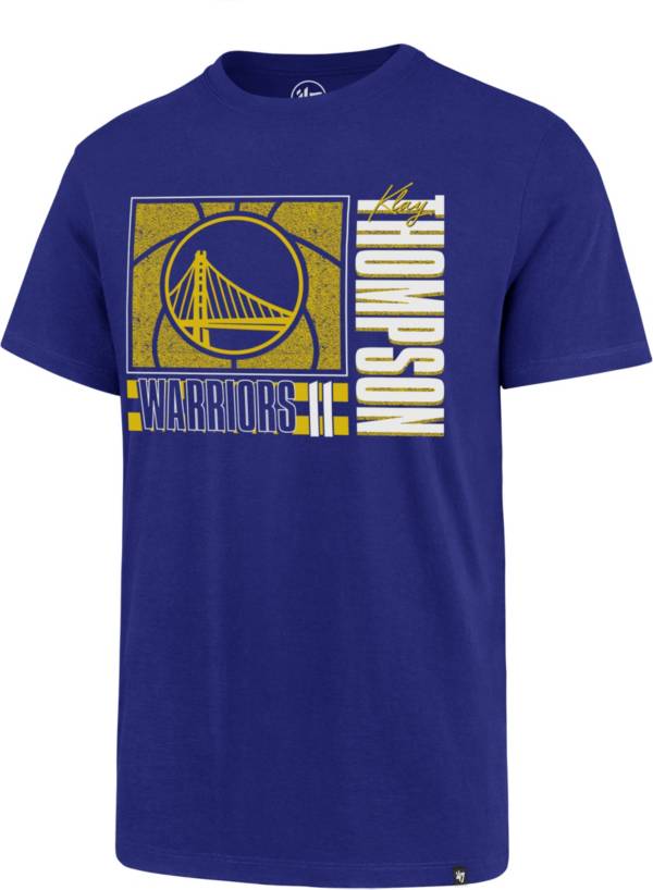 ‘47 Men's Golden State Warriors Klay Thompson #11 Royal Super Rival T-Shirt product image