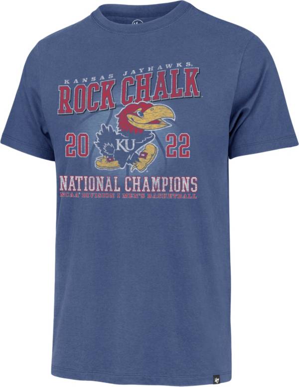 '47 Kansas Jayhawks 2022 Men's Basketball National Champions Local T-Shirt