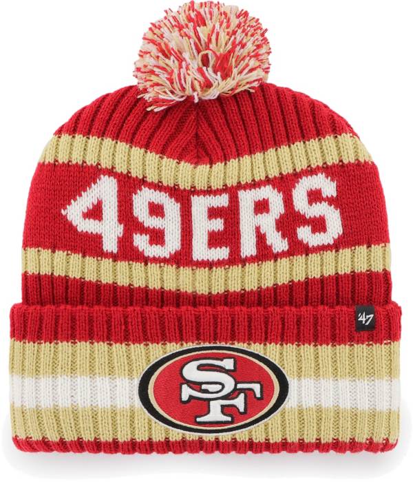 '47 Men's San Francisco 49ers Bering Red Pom Knit product image