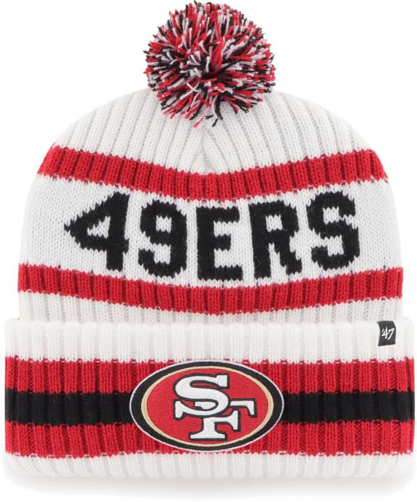 '47 Men's San Francisco 49ers Bering White Pom Knit