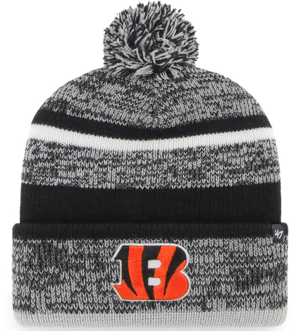 '47 Men's Cincinnati Bengals Northward Cuffed Black Knit