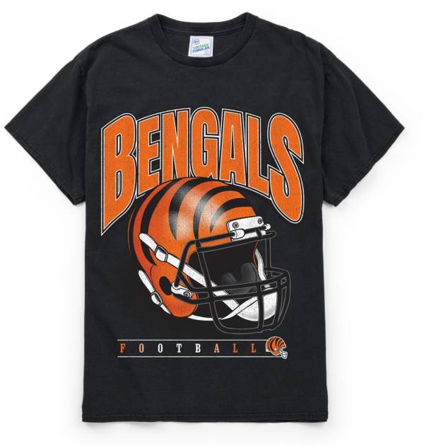 '47 Men's Cincinnati Bengals Tubular Black Logo T-Shirt product image