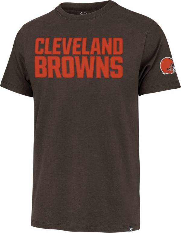 '47 Men's Cleveland Browns Franklin Fieldhouse Brown T-Shirt