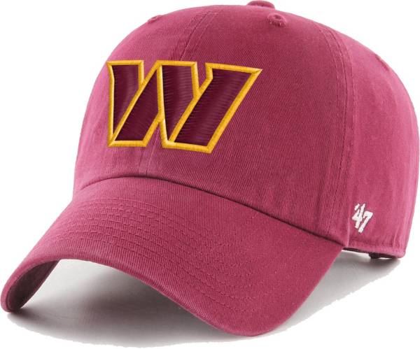 '47 Men's Washington Commanders Clean Up Adjustable Red Hat