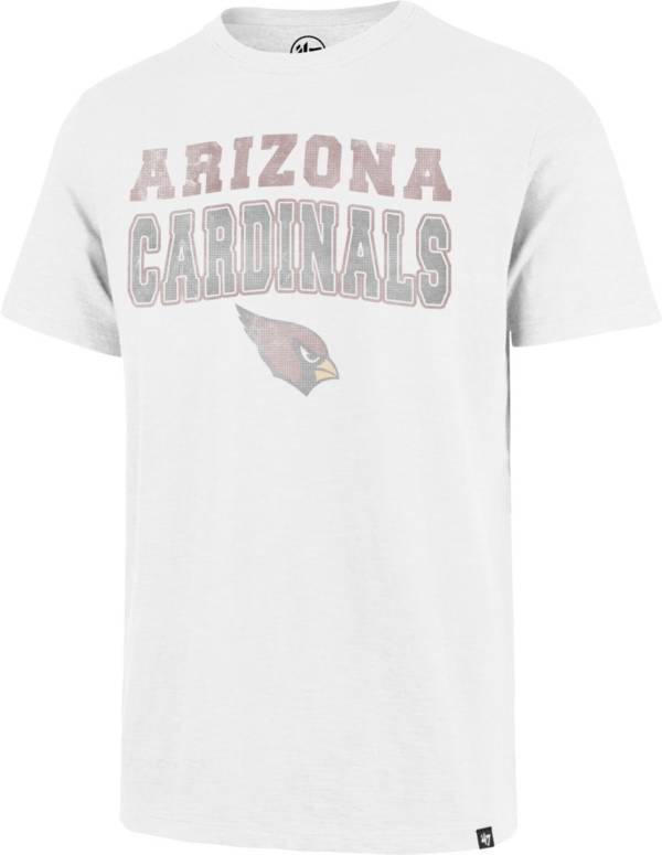 '47 Men's Arizona Cardinals Stadium Wave White T-Shirt