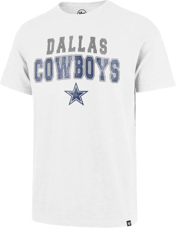 '47 Men's Dallas Cowboys Stadium Wave White T-Shirt