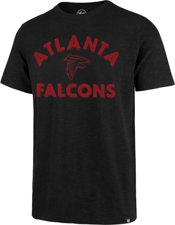 '47 Men's Atlanta Falcons Scrum Double Back Black T-Shirt product image