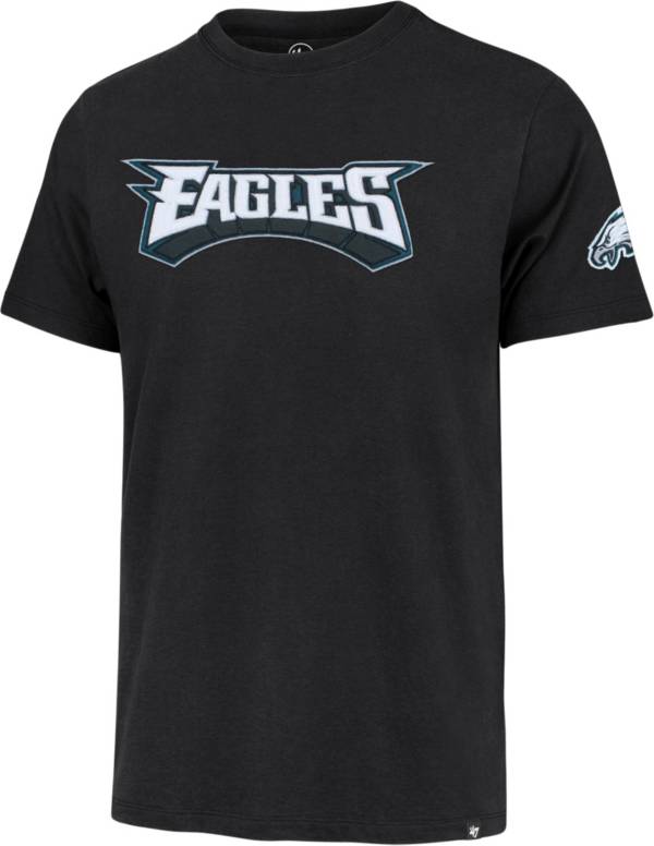 '47 Men's Philadelphia Eagles Franklin Fieldhouse Black T-Shirt