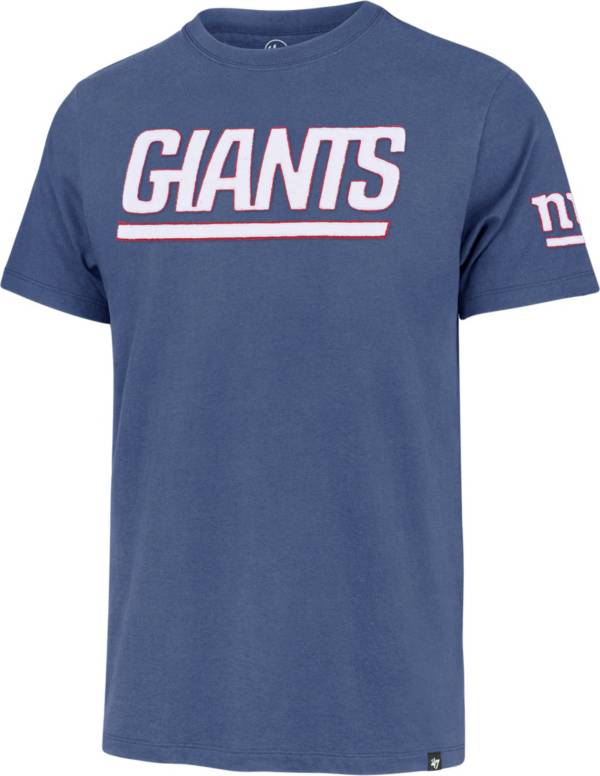 '47 Men's New York Giants Franklin Fieldhouse Blue T-Shirt product image
