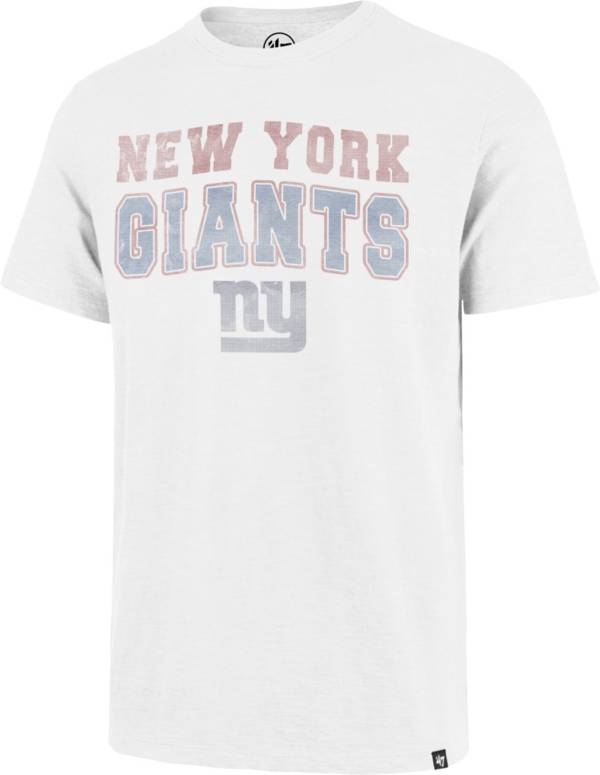 '47 Men's New York Giants Stadium Wave White T-Shirt