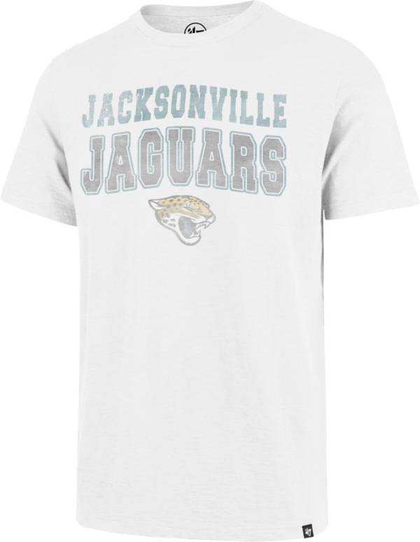 '47 Men's Jacksonville Jaguars Stadium Wave White T-Shirt