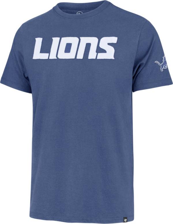 '47 Men's Detroit Lions Franklin Fieldhouse Blue T-Shirt