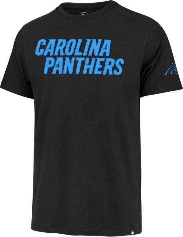 '47 Men's Carolina Panthers Franklin Fieldhouse Black T-Shirt product image